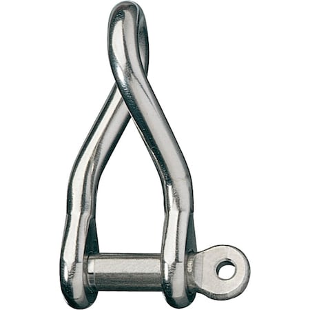 Ronstan Twisted Shackle 3/8" Pin 2 1/8"L X 5/8"W RF631